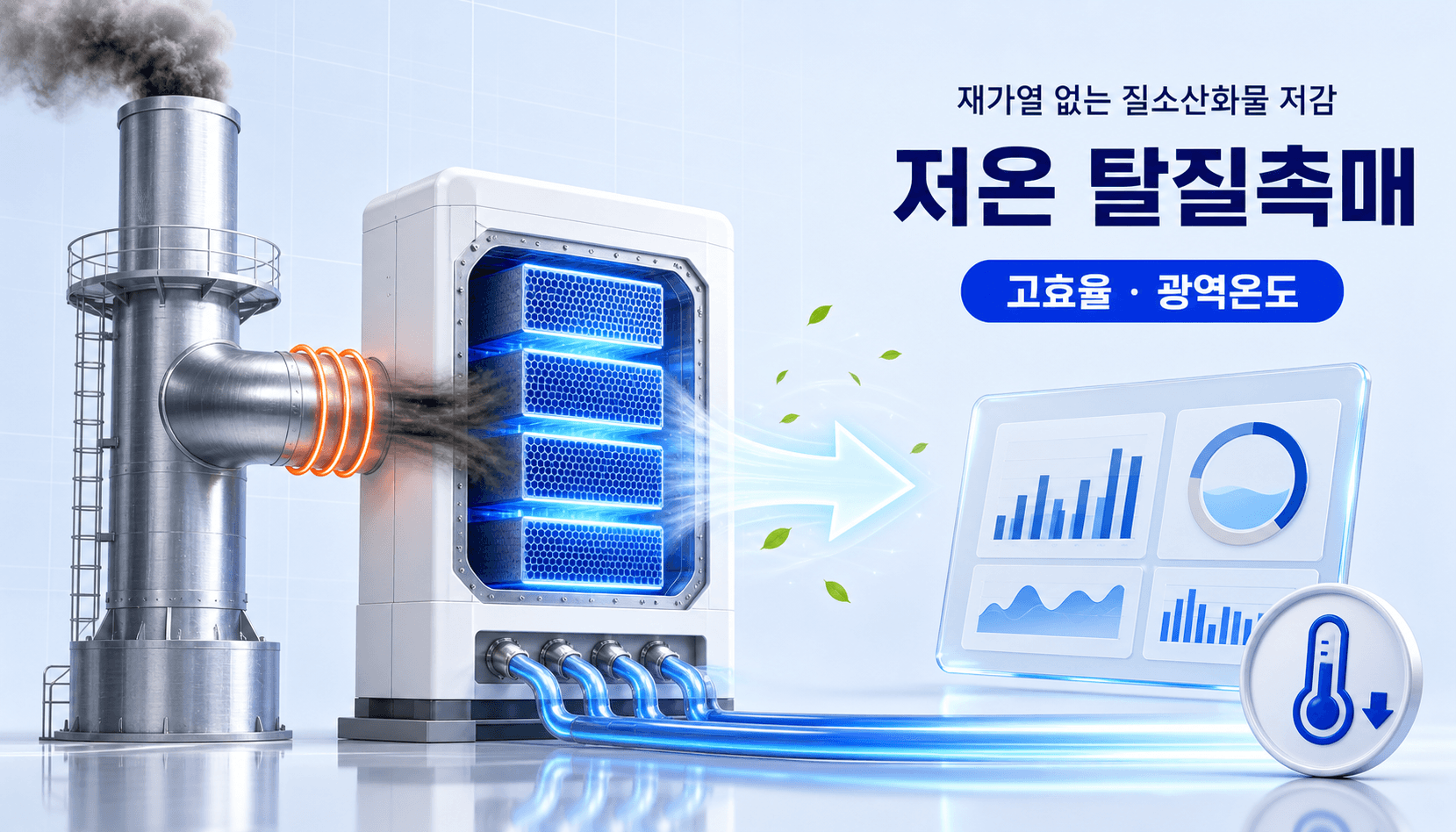 산업 맞춤형 저온탈질 촉매 K-LTSCR 대표 이미지